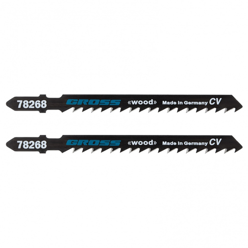 Полотна для электролобзика по дереву, 2 шт, ( 3104-T144D ) Gross