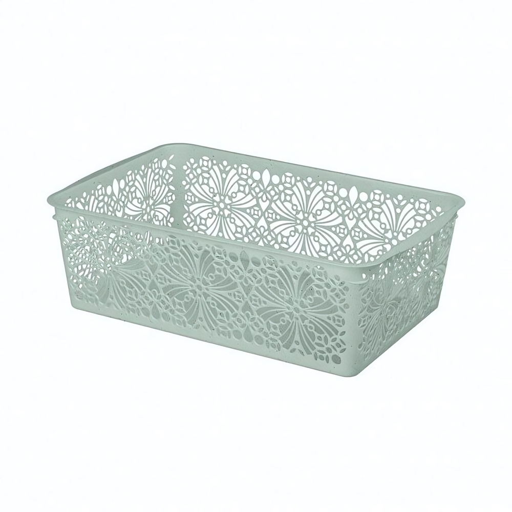 Корзинка универсальная "floral" 2л 250х150х75 мм (микс 10)