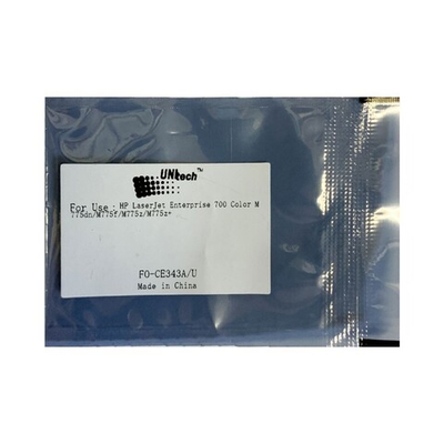 Чип для картриджа HP Color LJ M775 (16K) CE343A magenta UNItech(Apex)