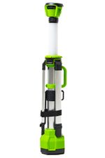 Мачта светодиодная осветительная 2-в-1 аккумуляторная Greenworks,3401107, 24v, без АКБ и ЗУ