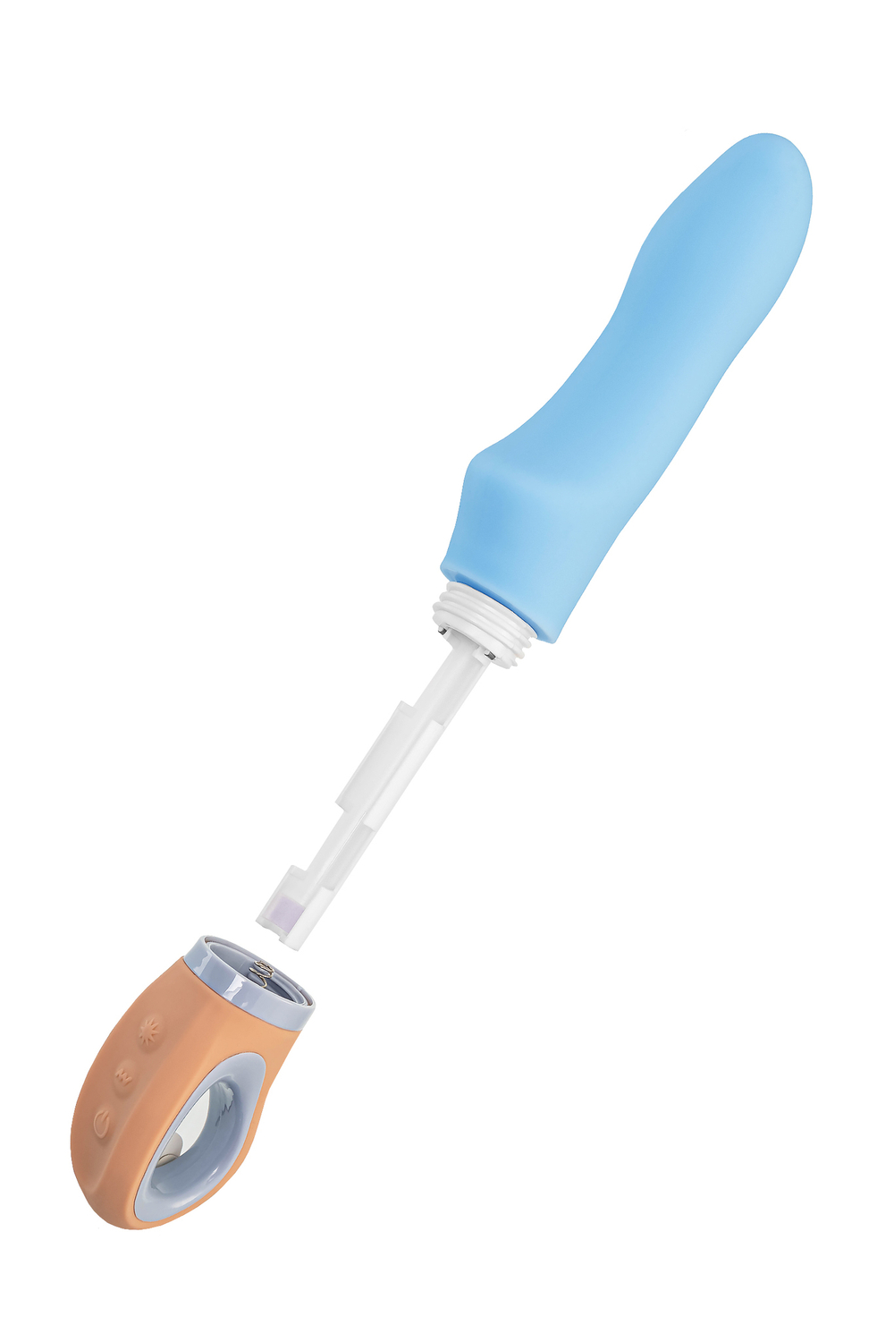 Вибратор Flovetta Bluebell голубой 18,5 см