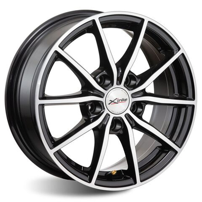 Диск Литой Xtrike X-111М 6.5 x R15 5x114.3 D67.1 ET38 BK/FP