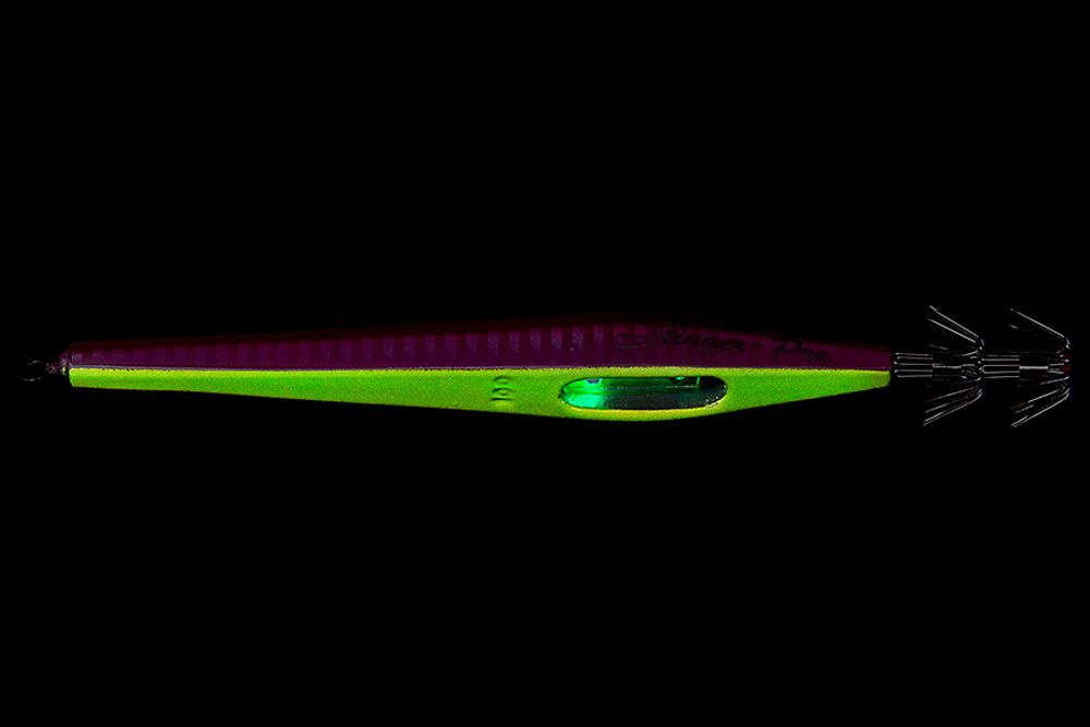 Кальмарница ASARI Squid Stinger Pro 100гр #Shinning pink_Lumo glow