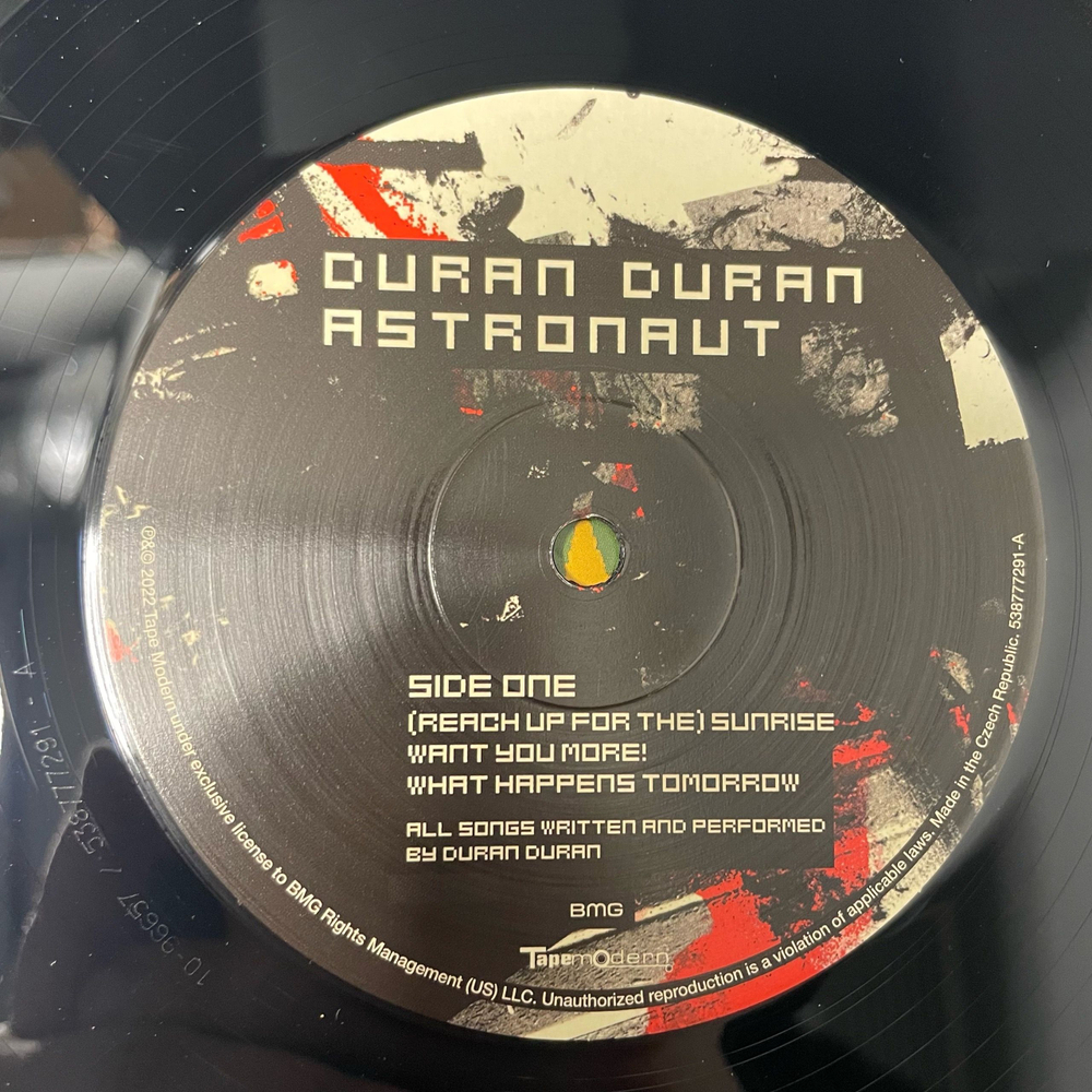 Виниловая пластинка 2LP Duran Duran Astronaut (Чехия 2022)