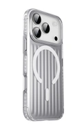 Чехол накладка iPhone 17 Pro / 18 Pro 6.3" Gurdini Ocean Case (11) Metalic серебро