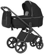 Коляска 2 В 1 Carrello Ultimo CRL-6524 Sable Black CHROME 2025