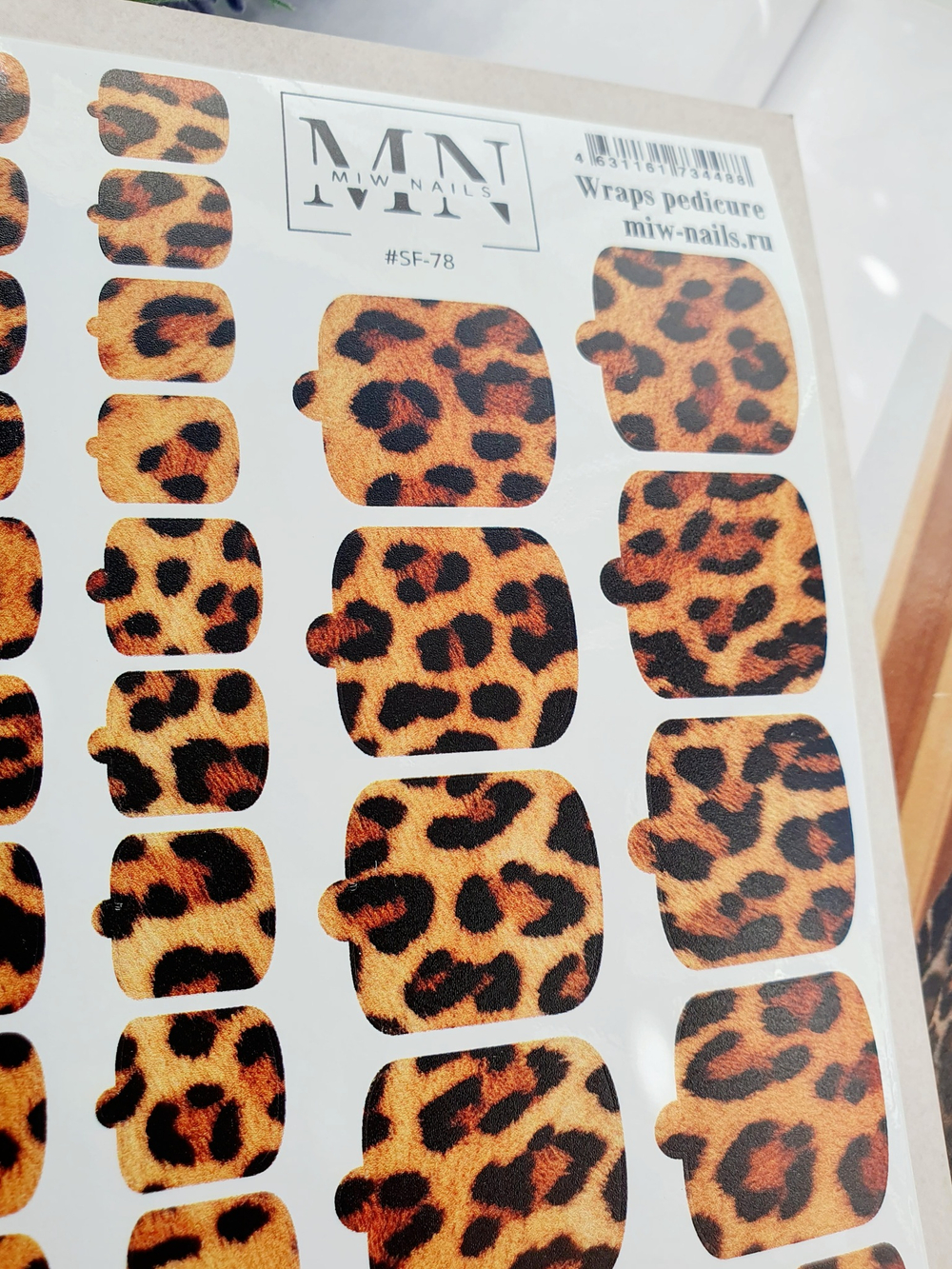 Плёнки для педикюра Wraps stickers SF-78