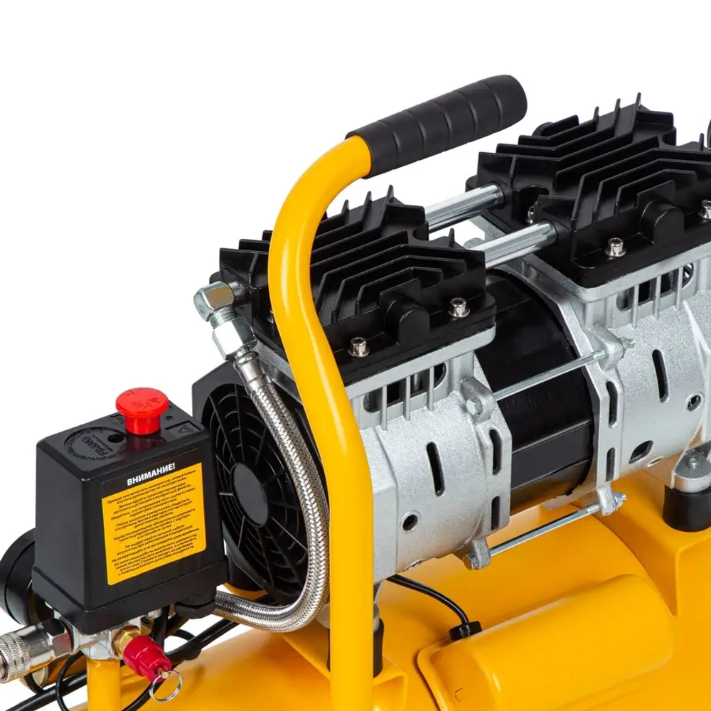 Компрессор DLS650/10 безмаслянный малошумный 650 Вт DENZEL 58021