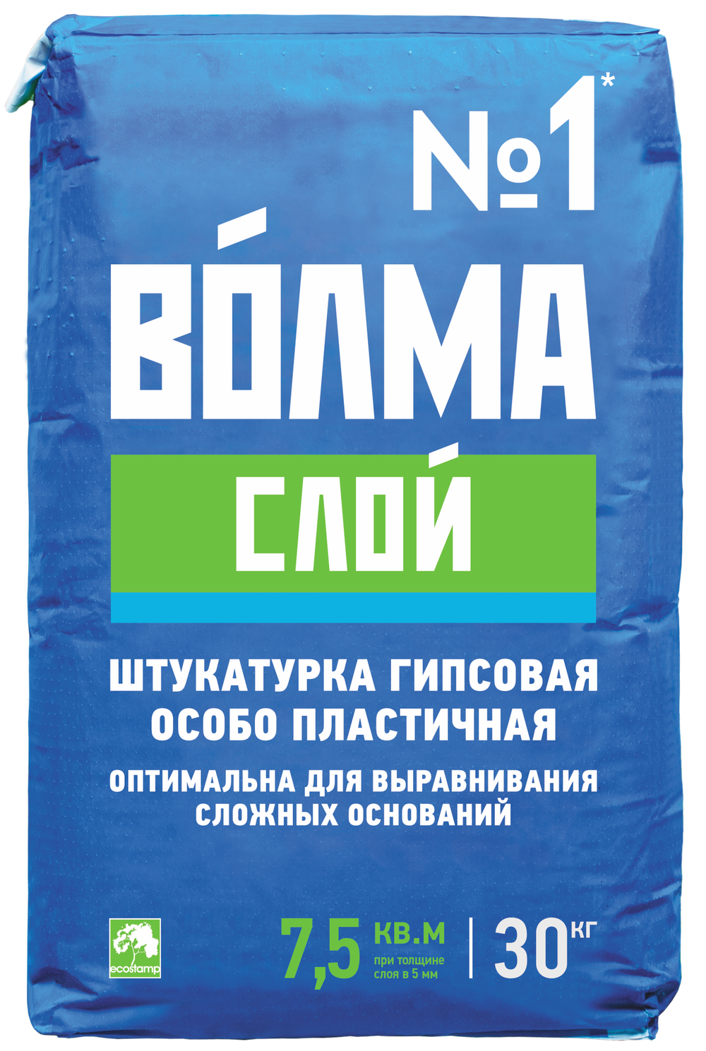 Штукатурка Волма Слой 30кг