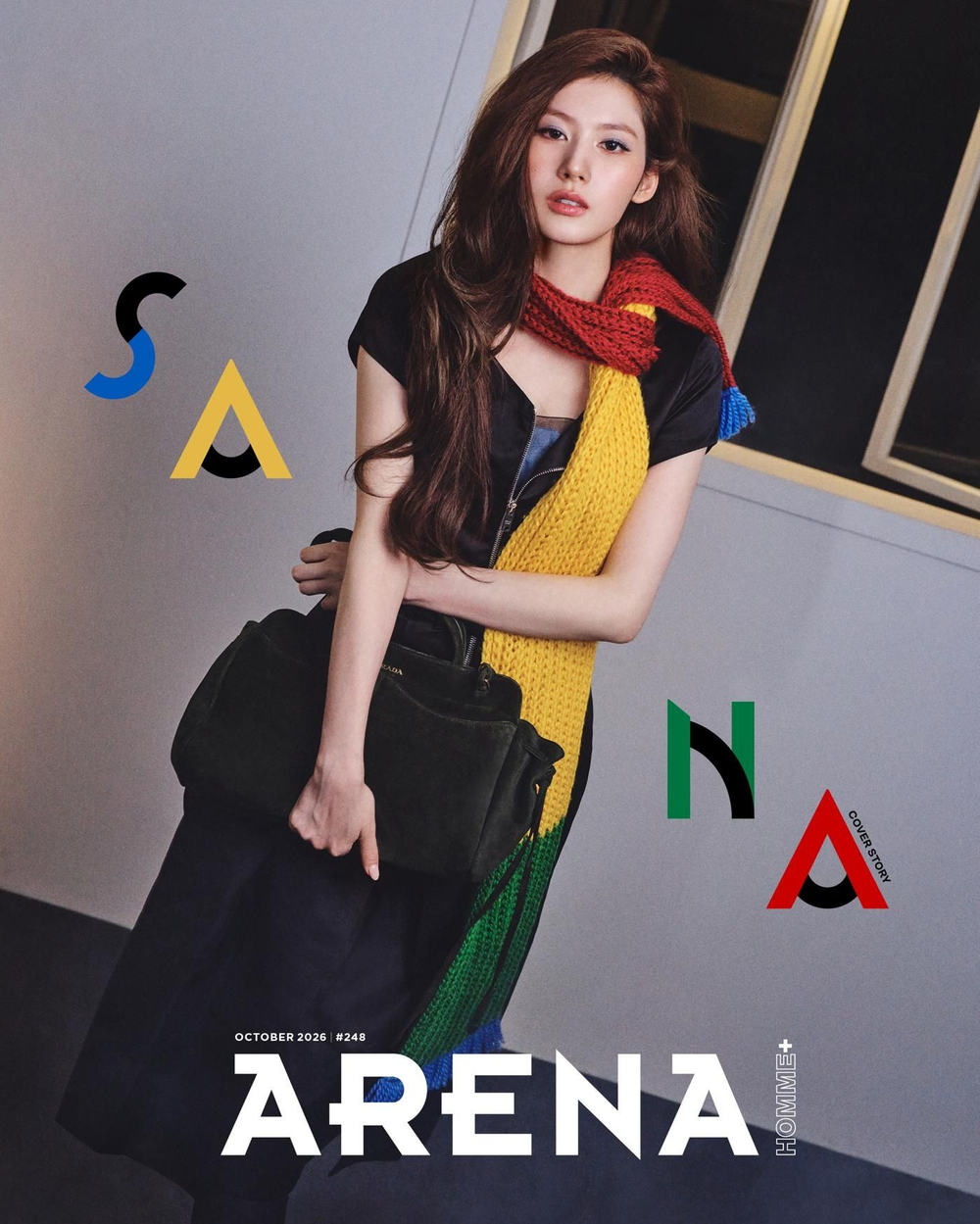 (ПРЕДЗАКАЗ) публикация ARENA HOMME - 2026.10 TWICE SANA C Type
