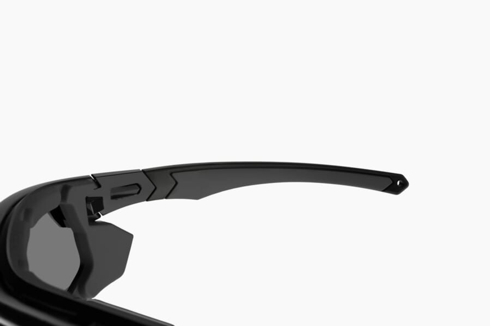 Спортивные очки с диоптриями Demetz Pulsa 2 / Mat Crystal Grey / Blue Mat Grey Screen Polarized Blue  Cat.3