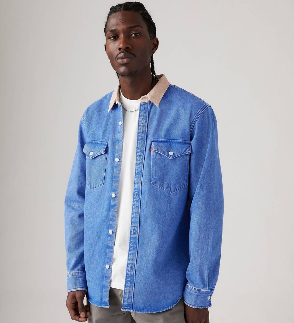 Рубашка мужская LEVI'S Relaxed Fit Western