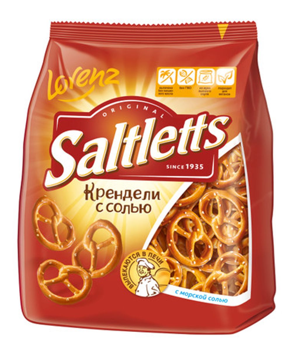 Соломка КРЕНДЕЛЬКИ фигурная с солью вес