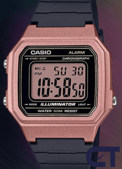 Casio W-217HM-5A — унисекс наручные часы
