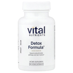 Vital Nutrients, Формула детоксикации, 60 веганских капсул