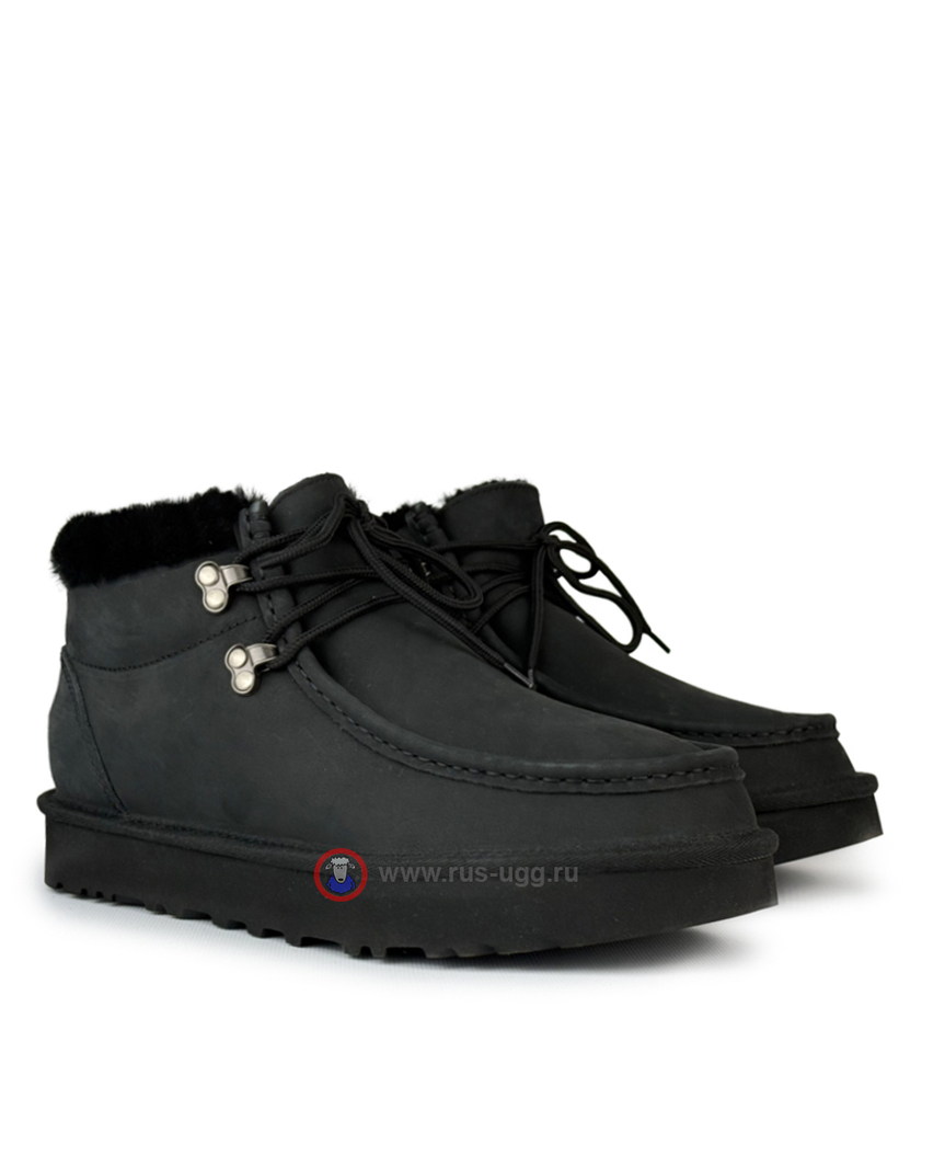 UGG MEN'S AMBUSH WOVEN BOOT Black