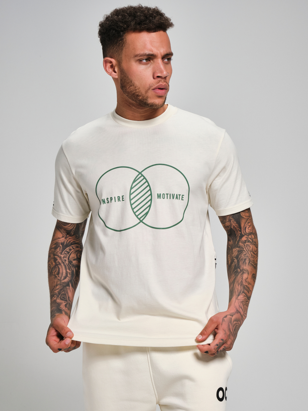 Футболка мужская ORIGINAL CREATOR INSPIRE T-SHIRT, Молочный