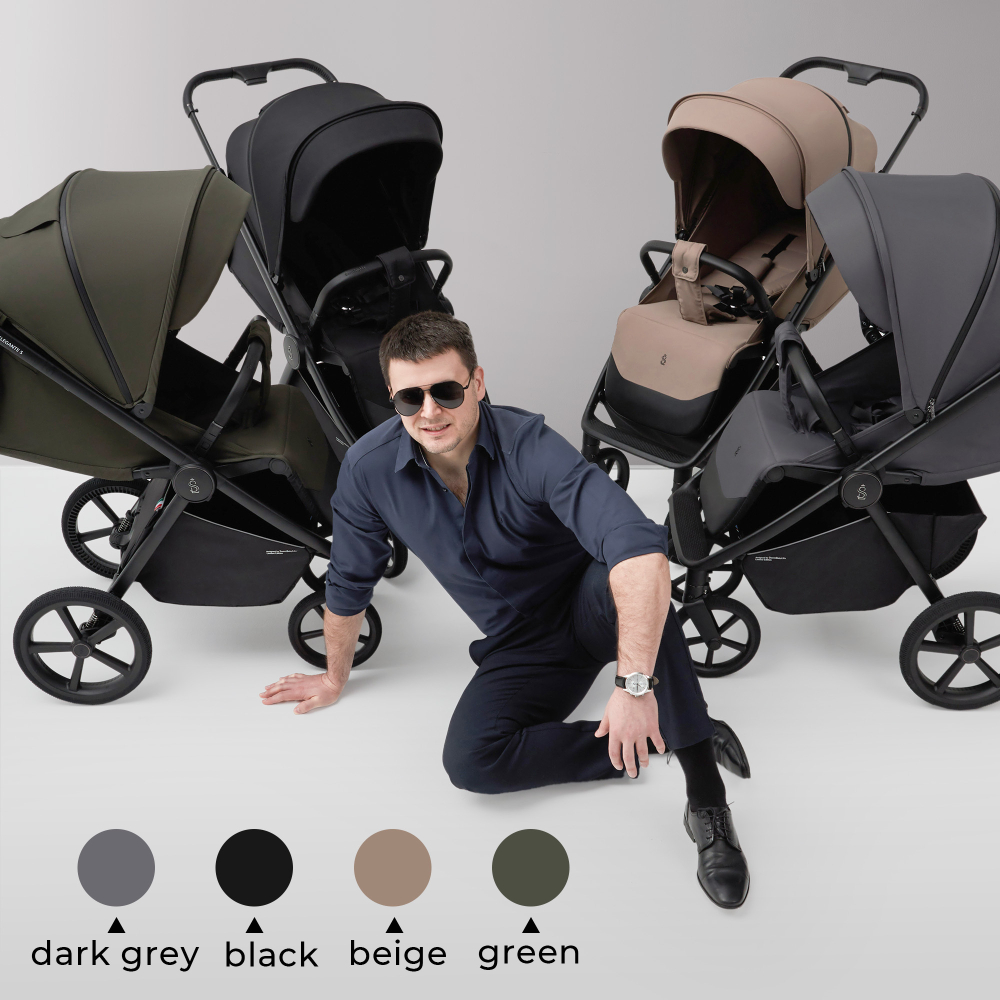 Прогулочная коляска SBL Elegante S Dark Grey