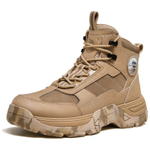 CAMEL Cow Leather Short Martin Boot 5cm Men"s