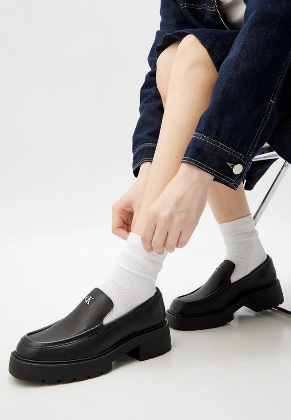 Лоферы женские CALVIN KLEIN JEANS COMBAT LOAFER HW LTH