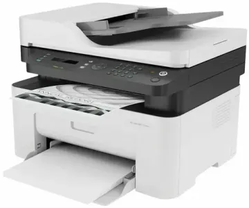 МФУ лазерное HP Laser MFP 137fnw, ч/б, A4, белый/черный