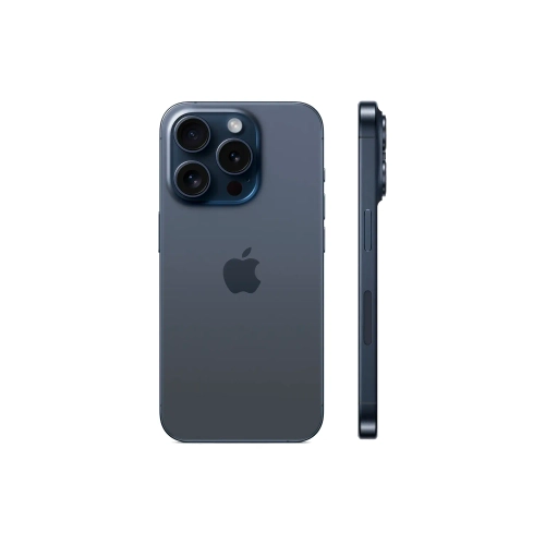 Смартфон Apple iPhone 15 Pro 128GB Dual Sim, Blue Titanium (Синий)