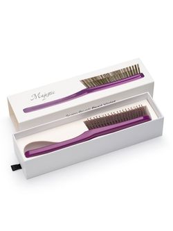 Расческа Majestic Scalp Brush фиолетовый жемчуг
