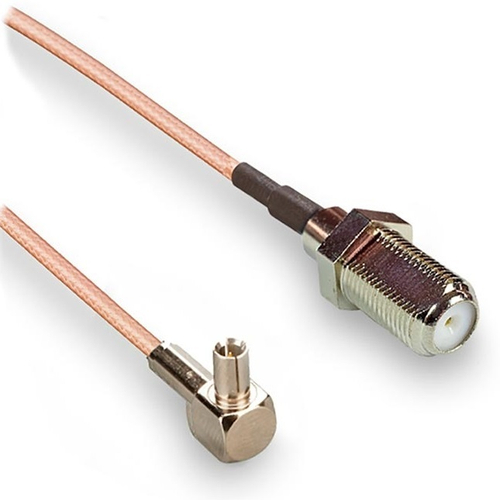 Пигтейл переходник для усилителей интернет TS9-SMA-F female толст, 30cm