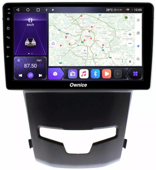 Магнитола для SsangYong Actyon II 2013-2021 - Kuberg SF-9082 IPS, Android 10, 4G SIM-слот