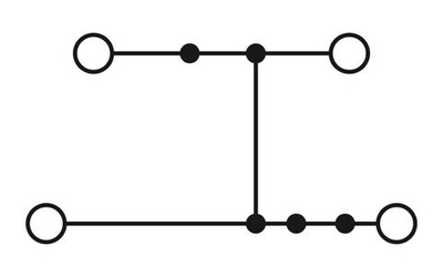 3059265 - UTTB 4-PV BU - Проходные клеммы