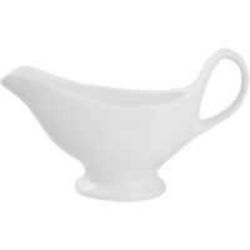 Соусник 125 мл 15,2*4,9 см с ручкой белый фарфор P.L. Proff Cuisine [8]