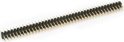 4 шт./ Вилка штыревая 2мм 2х40pin прямая , PLD2-80 (DS-1025-05 - 2x40), #26