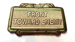 Шеврон Front Toward Enemy (Мультика)