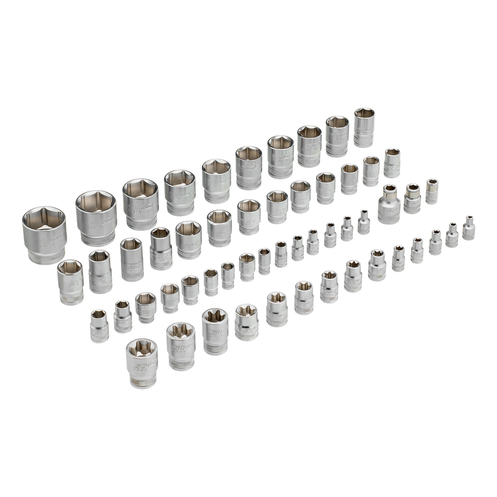 Набор инструментов, 1/2", 3/8", 1/4", CrV, 120 зубьев, 216 предметов Gross