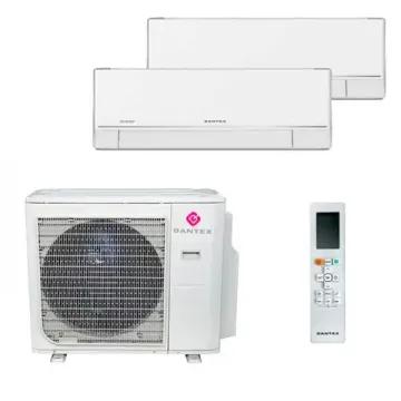 Мультисплит система на 2 комнаты Dantex RK-M09PDMI x 2 / RK-2M14HM3E-W
