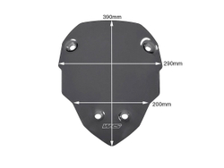 DU018FS WRS SPORT DARK SMOKE WINDSCREEN (MTS V4)