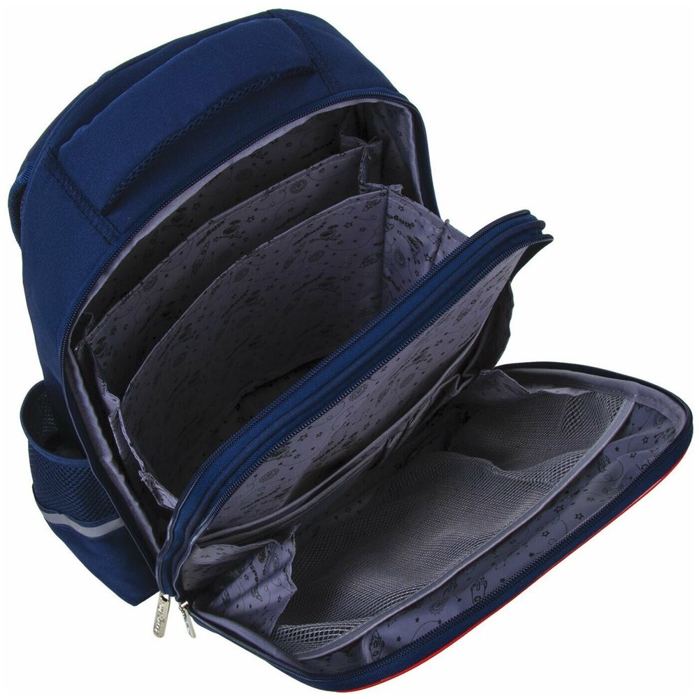 Ранец ЮНЛАНДИЯ LIGHT, 2 отделения, "Sneakers", 38х29х16 см, 228793