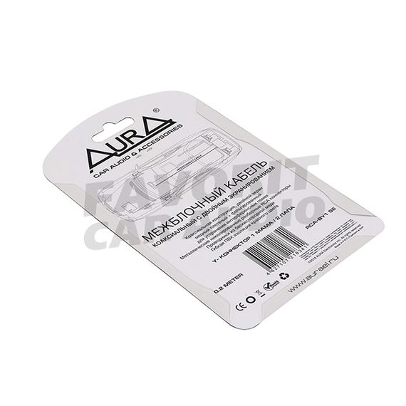 Y-коннектор AURA RCA-BY1 SE (AMP)