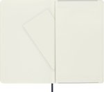 Блокнот Moleskine Classic Soft (QP618B20) Large 130х210мм 192стр. нелинованный мягкая обложка синий сапфир