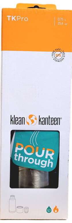 Термос Klean Kanteen Insulated TKPro 25oz (750 мл, в коробке) Brushed Stainless