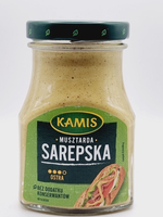 Горчица Kamis Sarepska умеренно острая, 185 г (Польша)