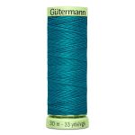 Нитки отделочные Gutermann Top Stitch 30 (30 метров), 5 кат. | 189 зеленая бирюза