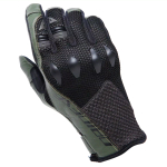 Мотоперчатки комбинированные Dainese KARAKUM ERGO-TEK Black/Army-Green