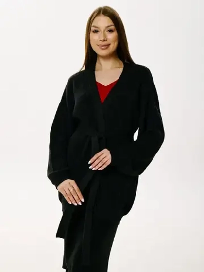 Кардиган c поясом