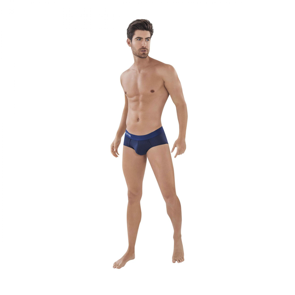 Темно-синие мужские трусы-брифы Caribbean Piping Brief (Размер: XL) (Цвет: темно-синий)