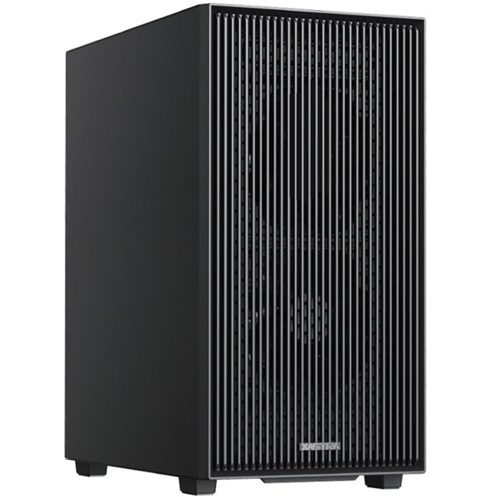 Корпус Mini-Tower XASTRA A307M 2BK SI, Micro-ATX, черный (A307M-2FC12BK-SI)