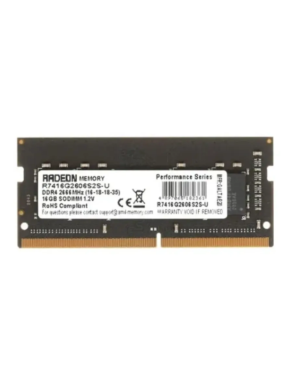 Оперативная память R7 Performance Series Black 16 ГБ