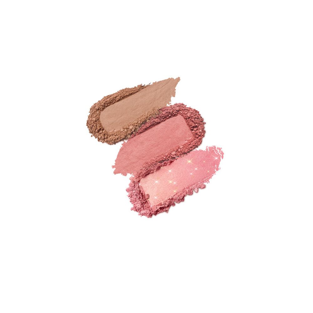 Палетка для лица KIKO Milano Multi Finish Trio Blush & Bronzer Face Palette - 02