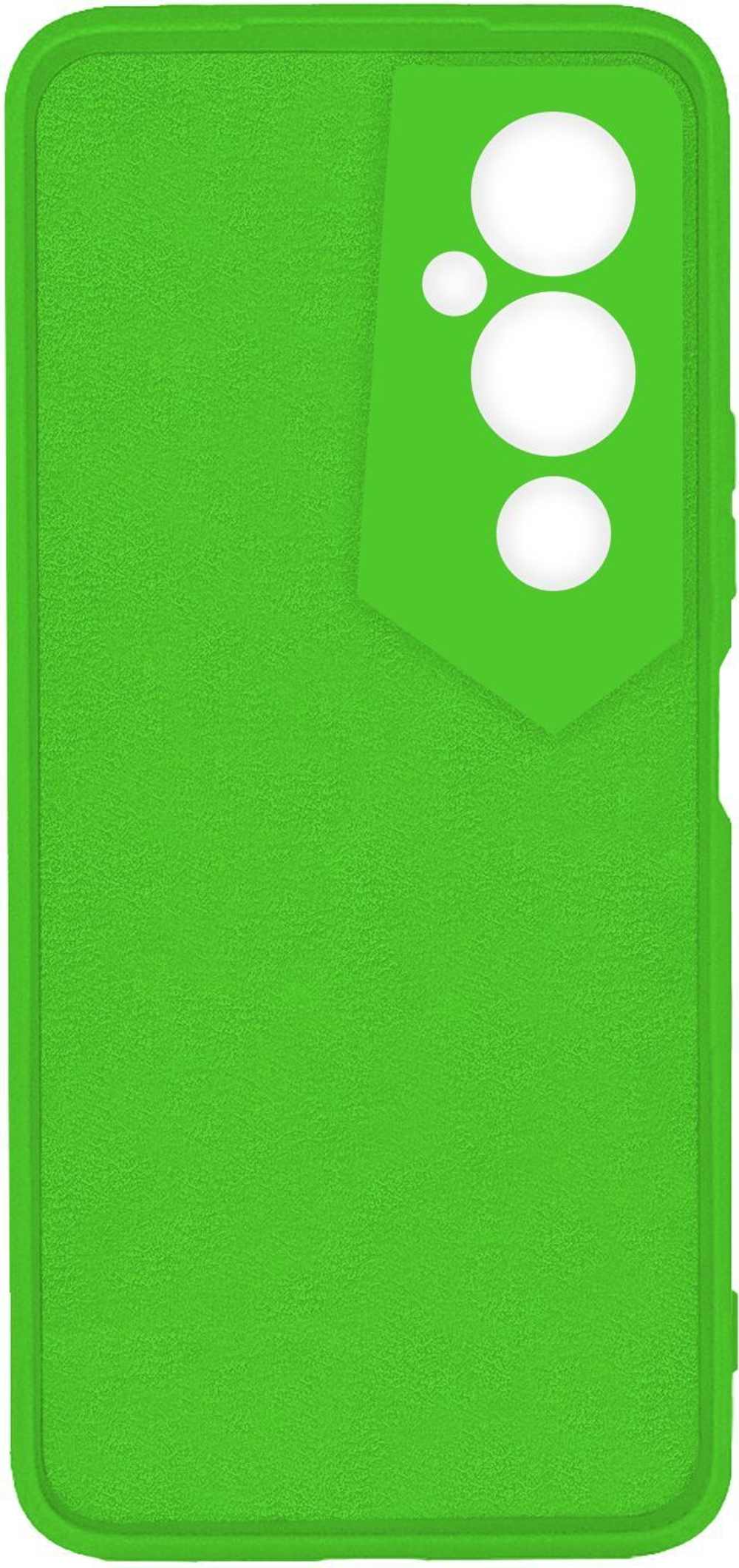 Мягкий Soft Touch чехол из силикона для TECNO POVA 4 PRO с бархатной подкладкой