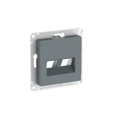 Накладка двойная для информационных функций типа Keystone Systeme Electric AtlasDesign Грифель ATN000790
